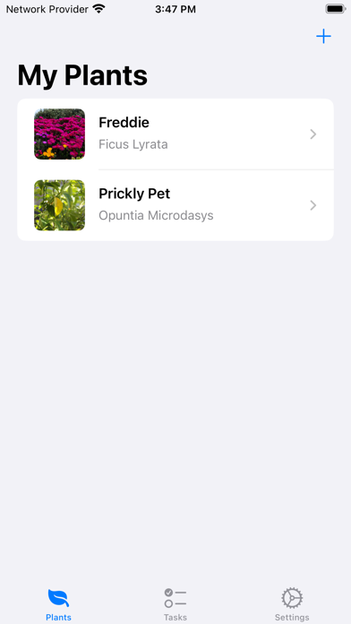 Plant Care Reminder & Tracker Screenshot