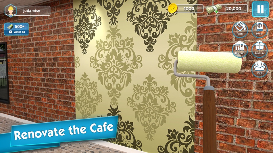 #2. My Cafe World Owner Simulator (iOS) Bởi: Muhammad Qasim Ali