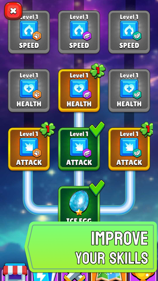 #3. Merge and Hunt: Riot of Nature (iOS) 由: MAD PIXEL
