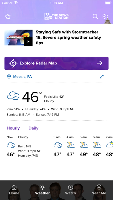App screenshot