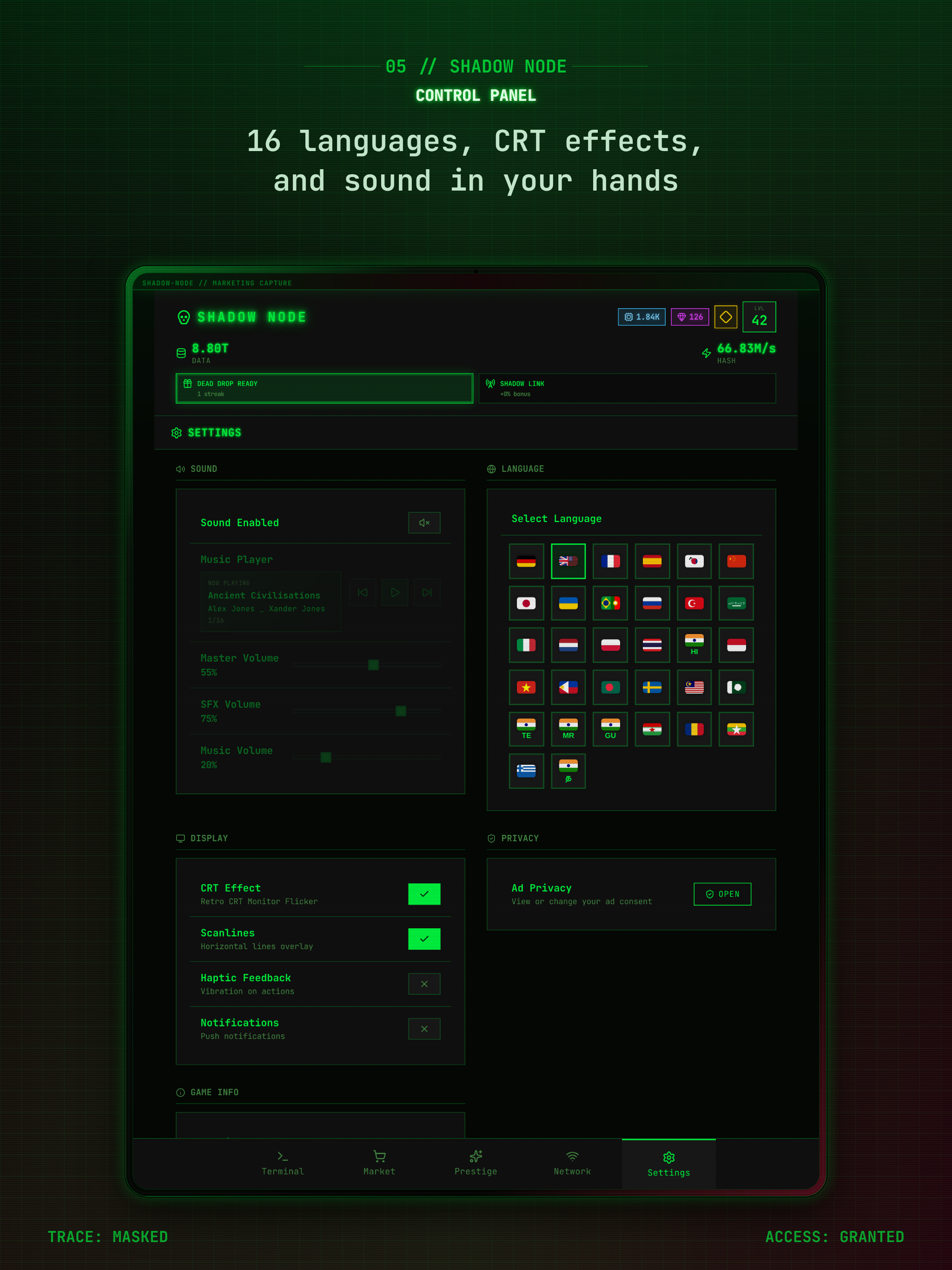 Shadow Node: Idle Hacker