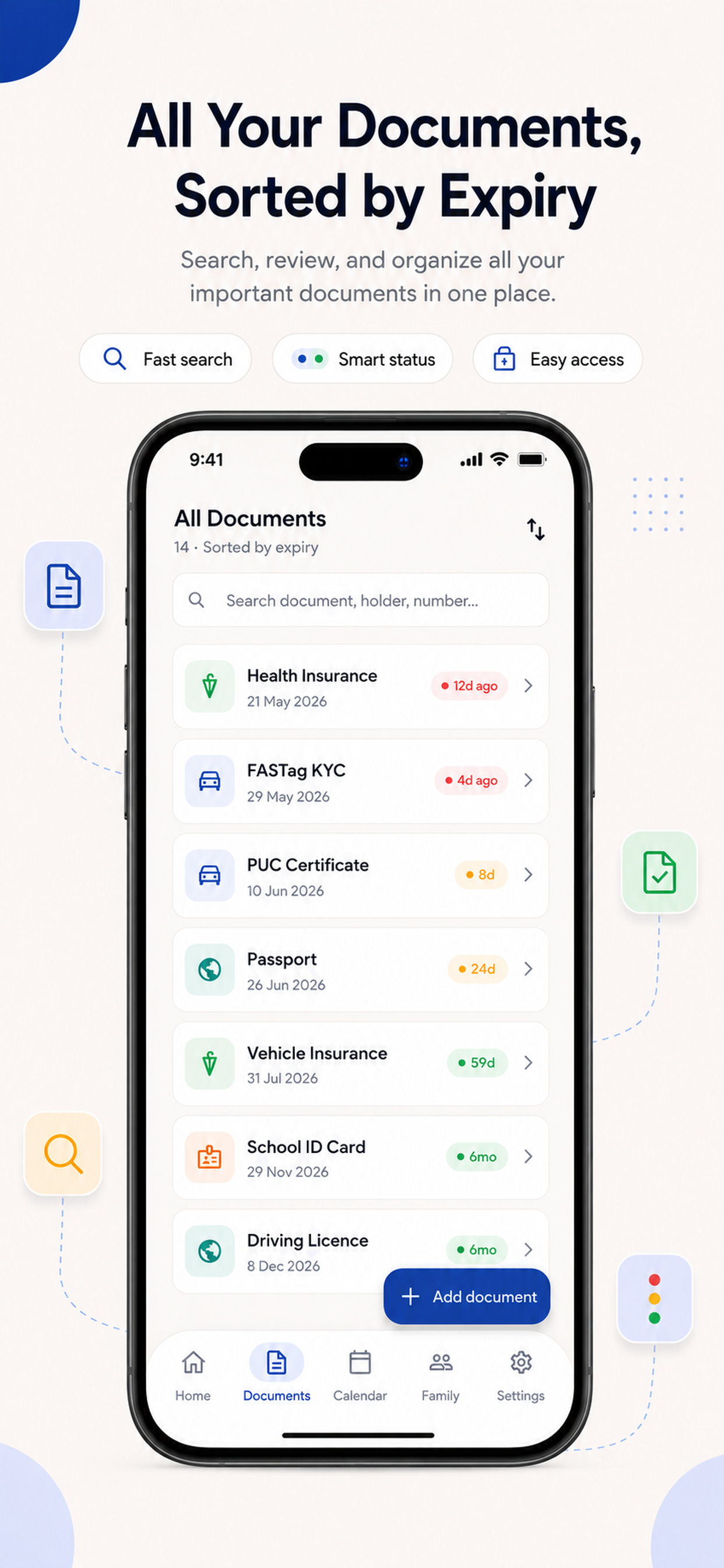 Expiry Guard: Doc Reminder