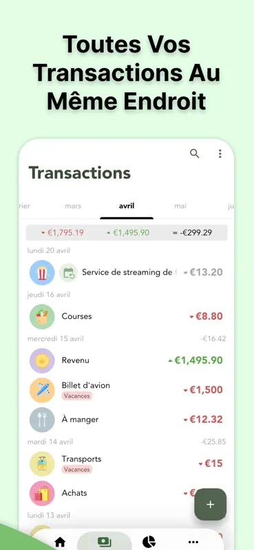 Cashew—Suivi dépenses & budget screenshot 4 of 8