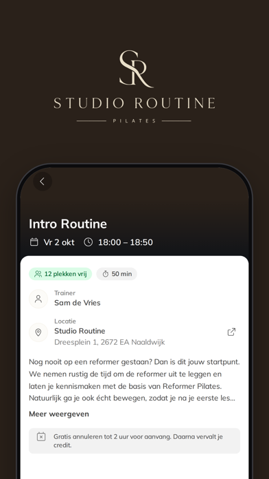 Studio Routine screenshot 4