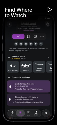 trakt.TV Time To Watch iPhone screenshot