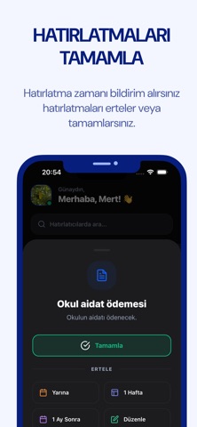 Remintu – Akıllı Hatırlatıcı screenshot