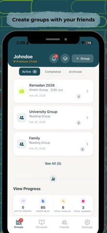 Syncread Quran screenshot