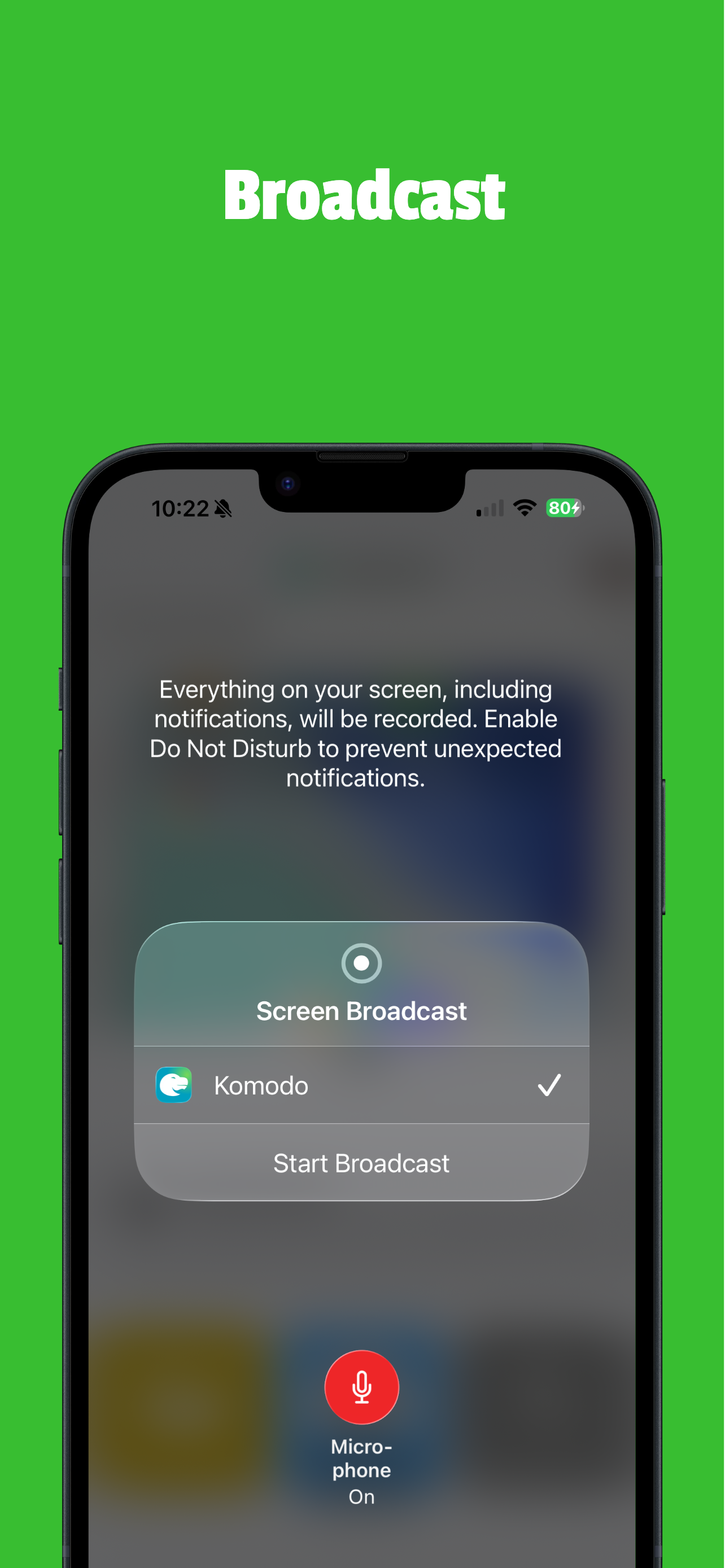 Kommodo Screen Recorder screenshot 3