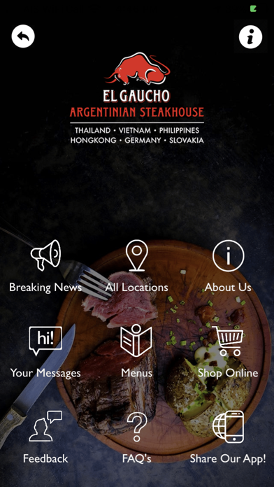 El Gaucho Steakhouse Asia Screenshot