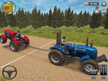 Real Tractor Farming Game iPad screenshot