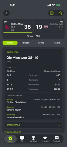 App screenshot