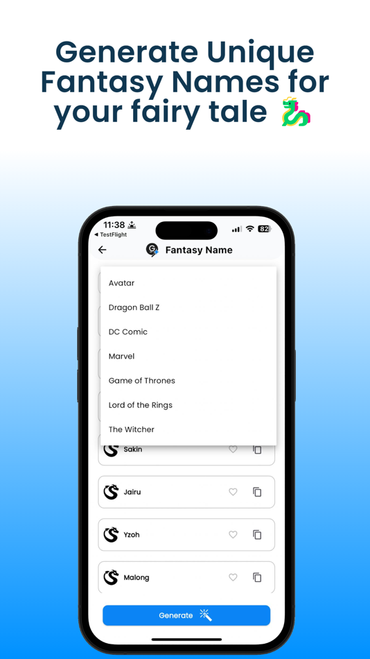 #5. Name Generator: Get Baby Names (iOS) Podle: Firefly Tech