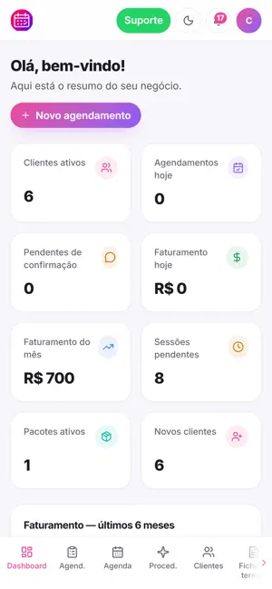 Agenda em Dia App screenshot 1