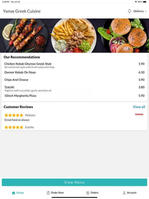Screenshot #5 pour Yamas Greek Cuisinee