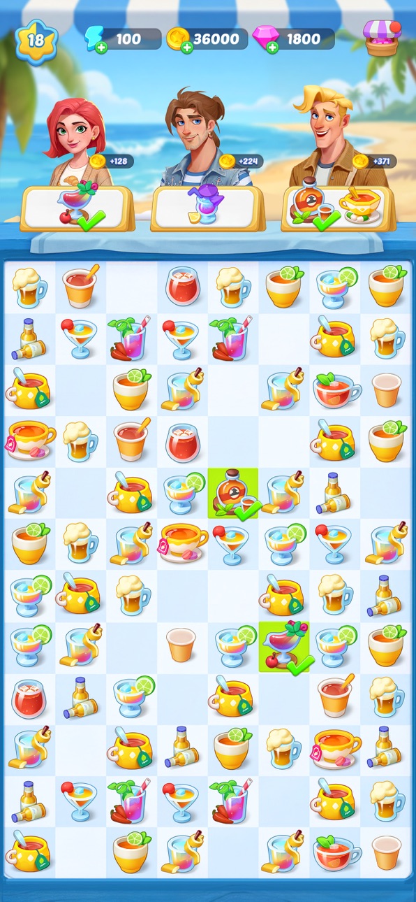 Mystery Town: Merge Games iOS Mod IPA screenshot 1 - iOS game interface