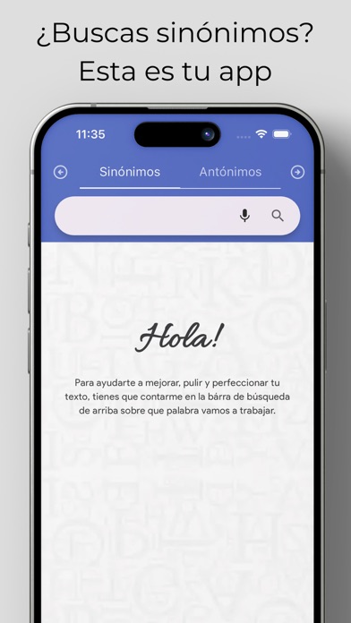 Sinónimos y Antónimos Offline Screenshot