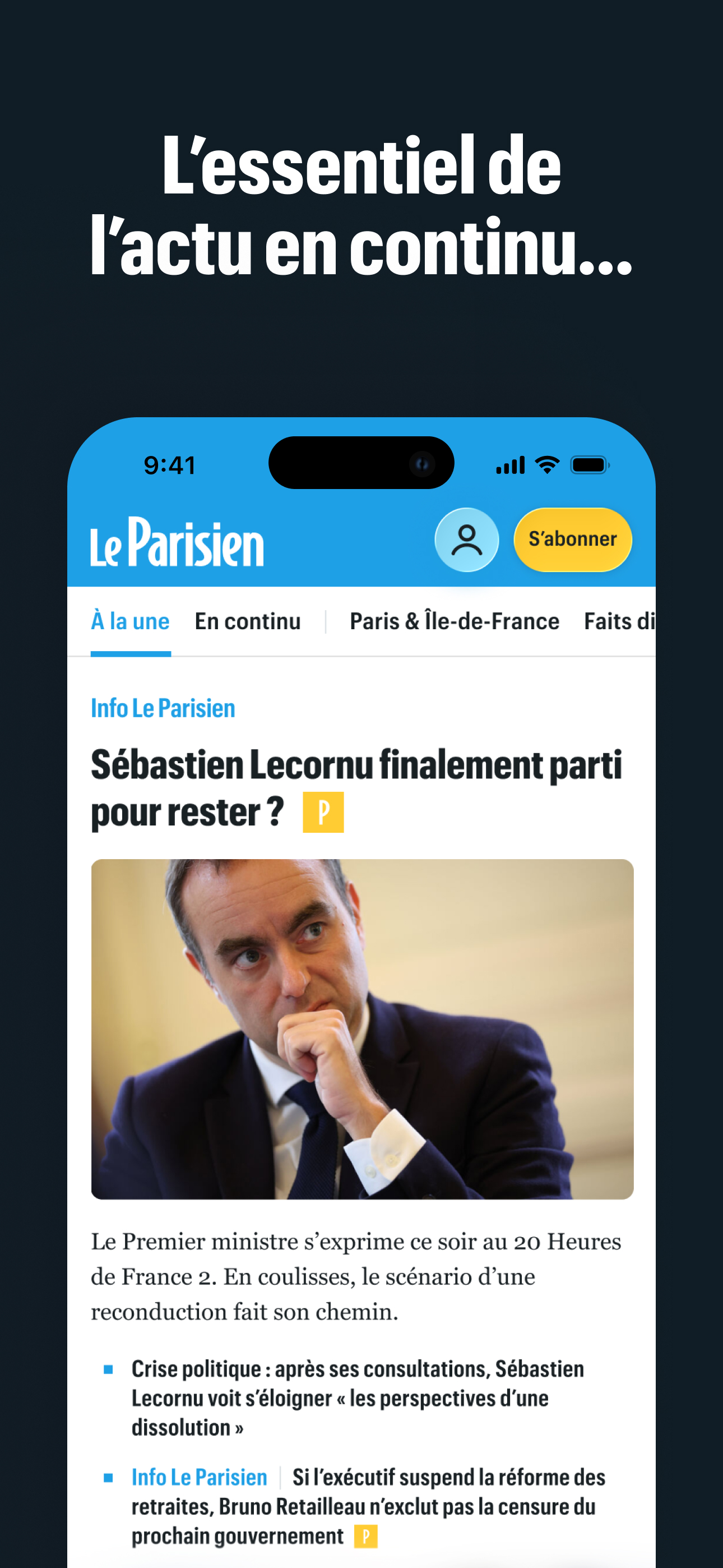 Le Parisien : l'info en direct