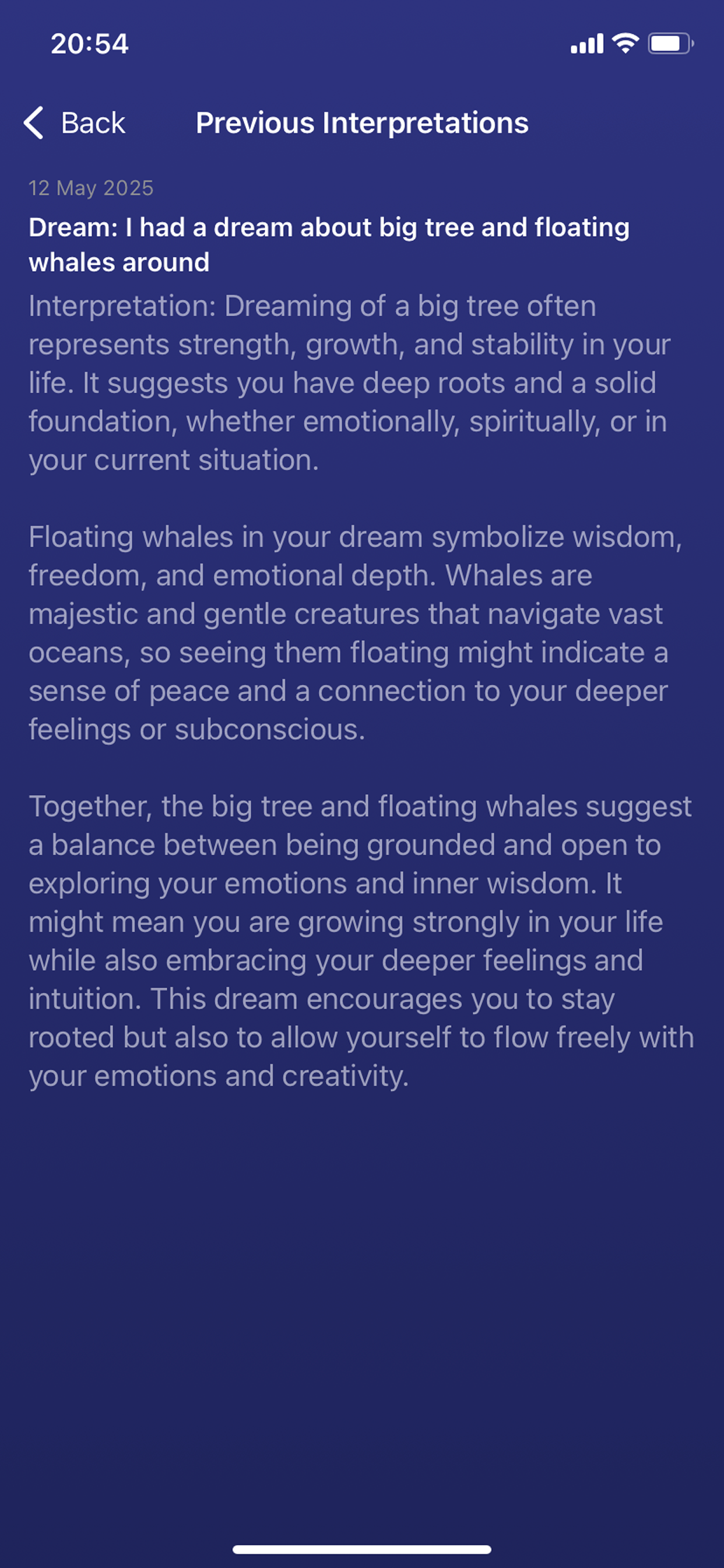 Somini AI: Your Dream Analysis screenshot 3
