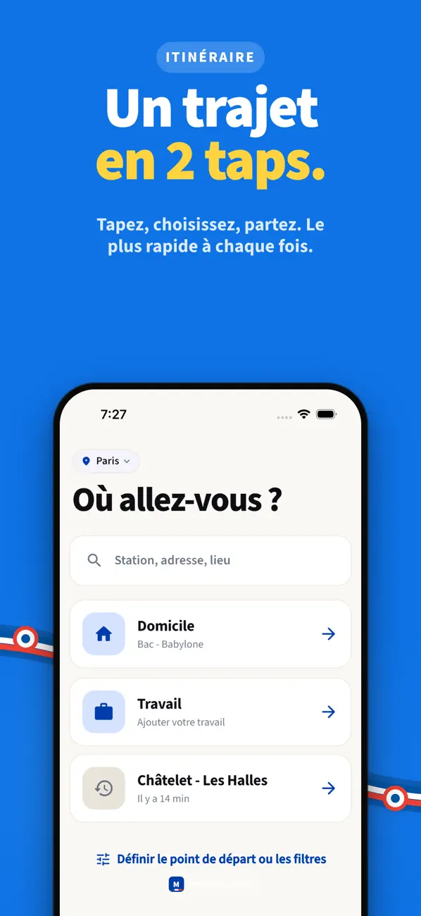 Screenshot #1 pour France Métro: Paris RER Bus
