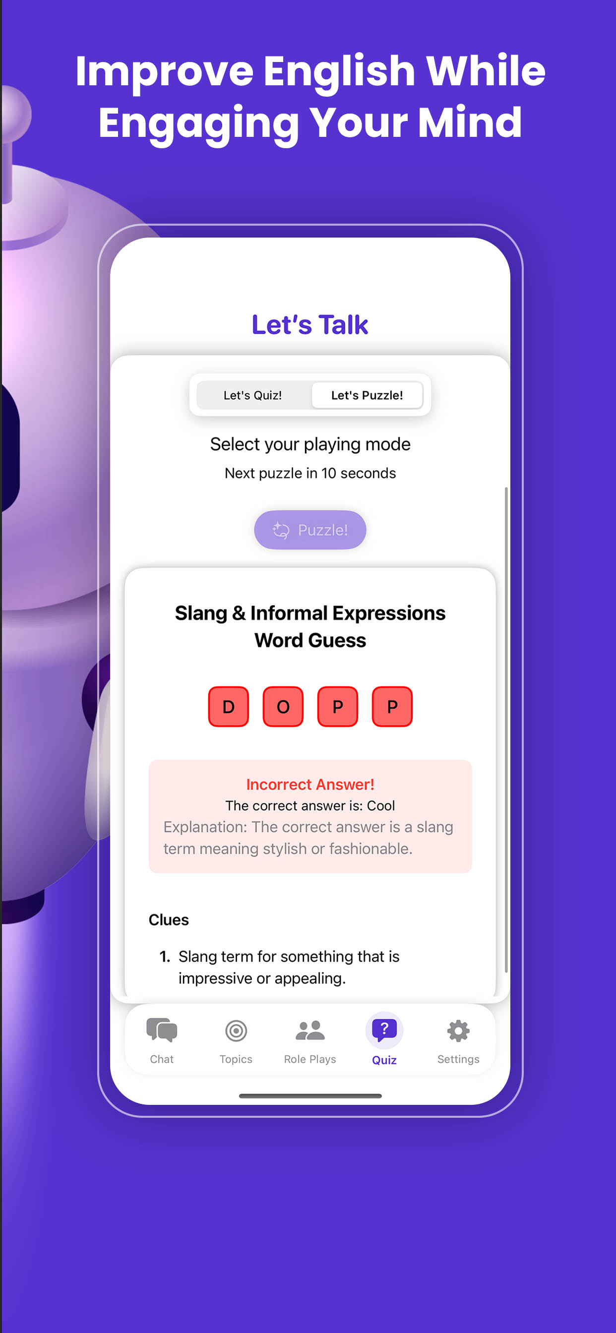 Let’s Talk – AI English Tutor screenshot 10