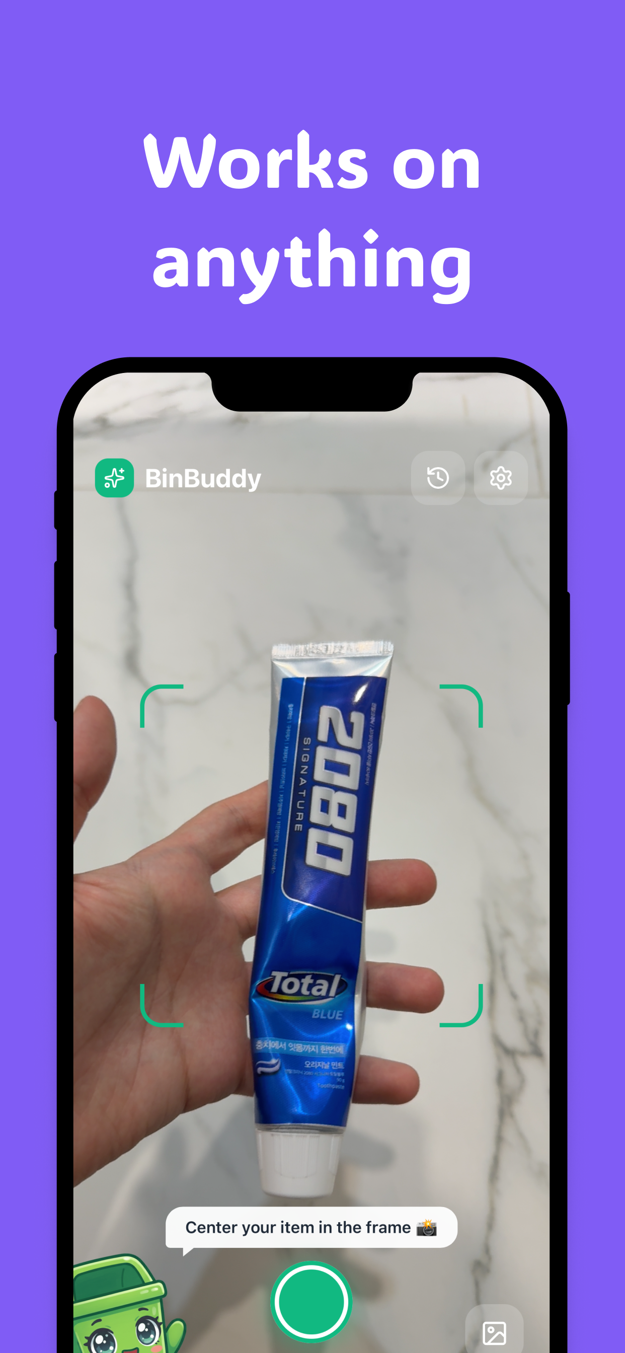 Bin Buddy: Korea Recycling