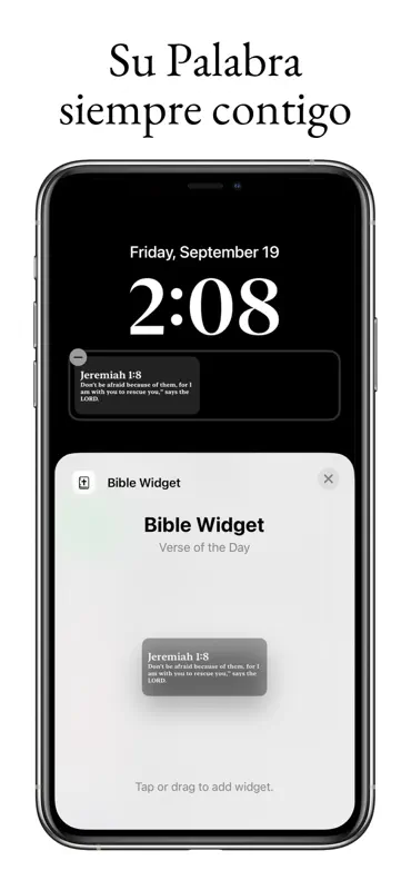 Bible Widget screenshot 1 of 4