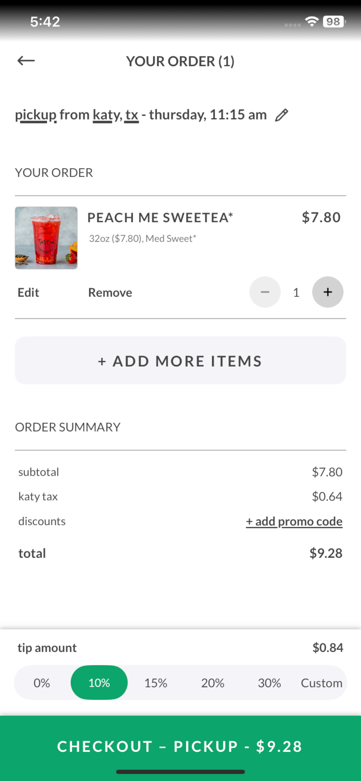Tastea screenshot 4