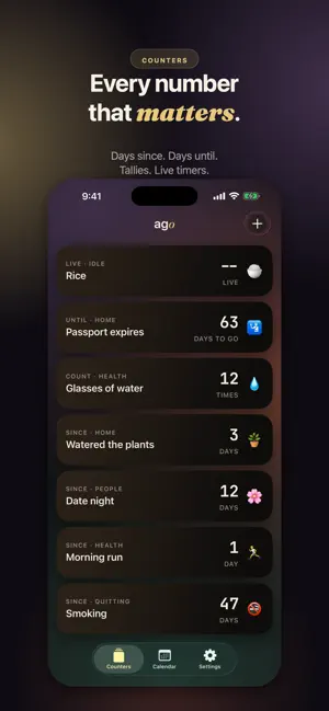 Ago: Days Since, Until, Count screenshot 2