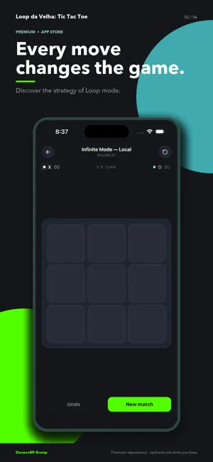 Loop da Velha: Tic Tac Toe screenshot 2