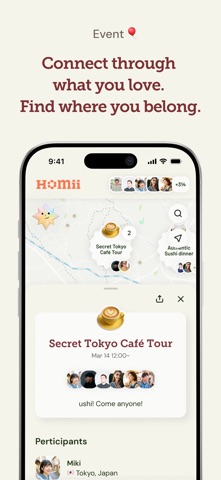 Homii — Find Your People IRL screenshot