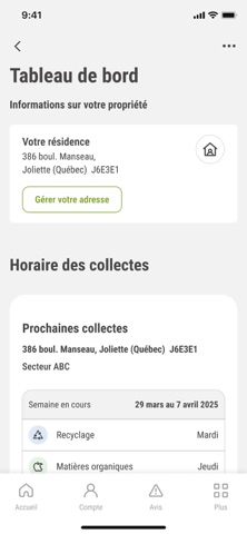 Portail citoyen de Boisbriand screenshot