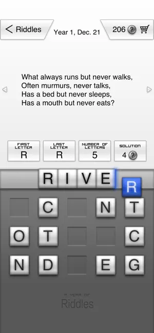 A Year of Riddles screenshot 1