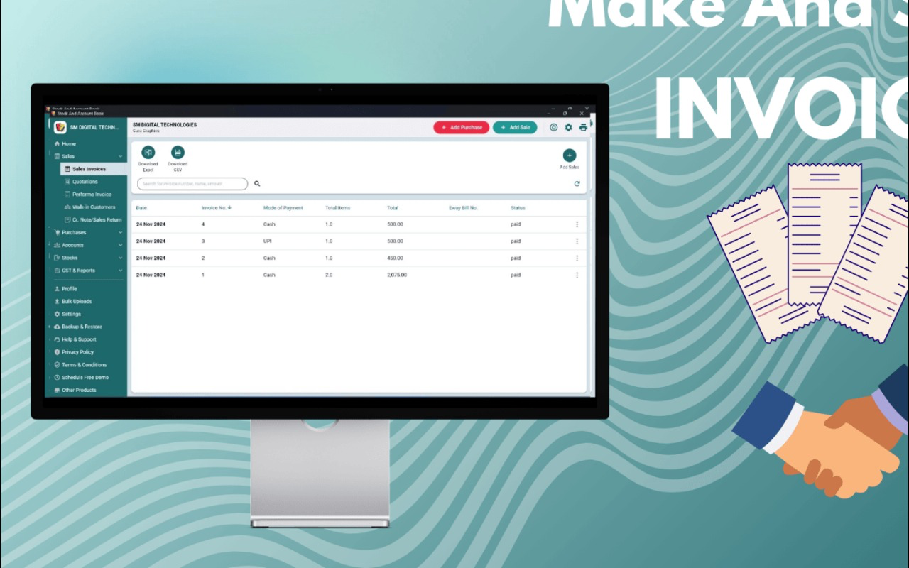 Stock And Account Book screenshot 8