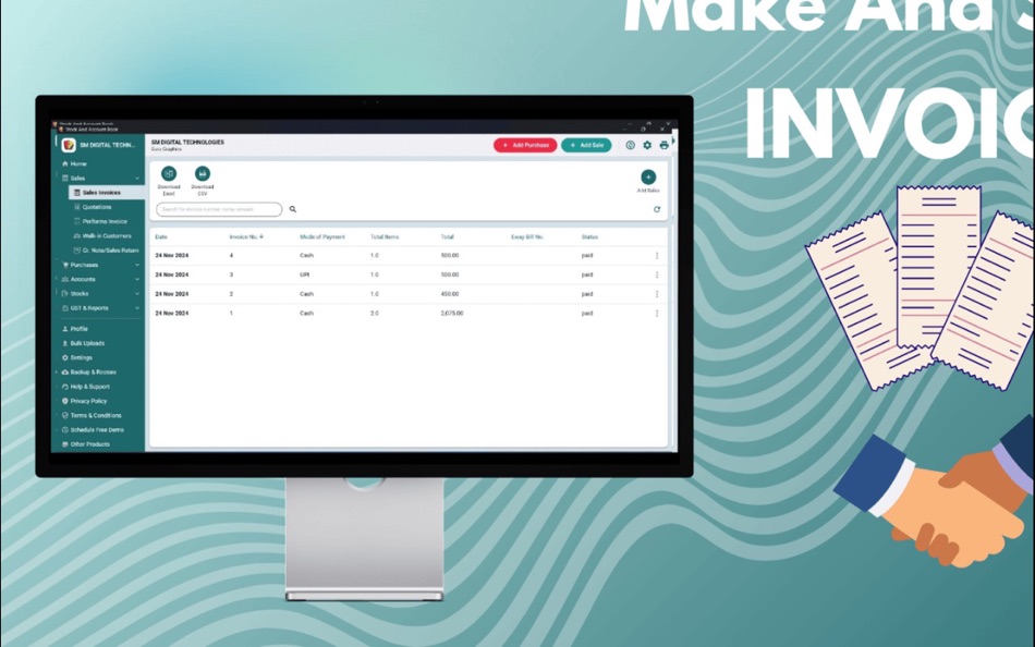 #3. Stock And Account Book (macOS) Podle: Vipin Gupta
