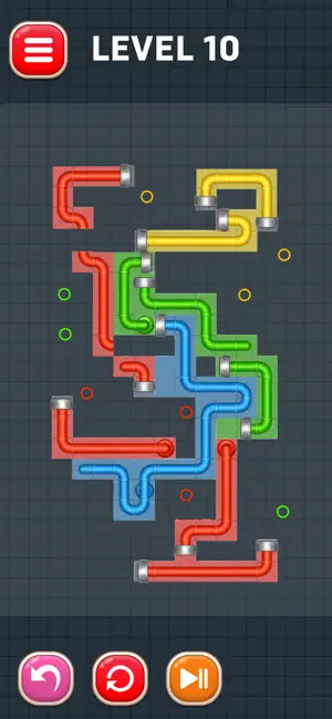 Line Pipe Flow Puzzle Games screenshot 2