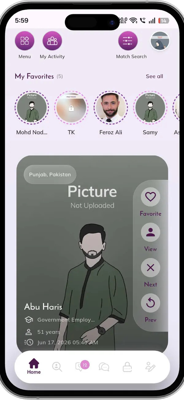 Screenshot #3 pour Mawaddah Matrimony