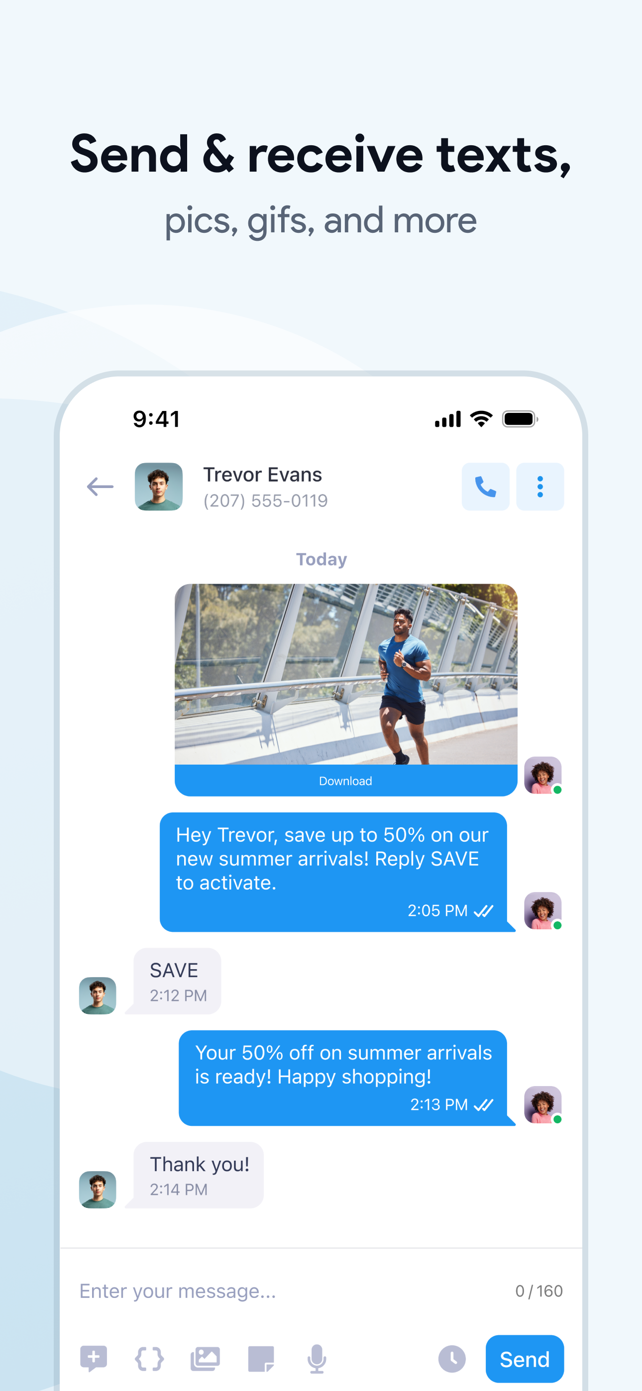 Salesmsg - SMS & Calling