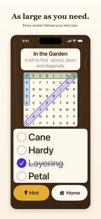 Word Search by SunSwallow screenshot 6