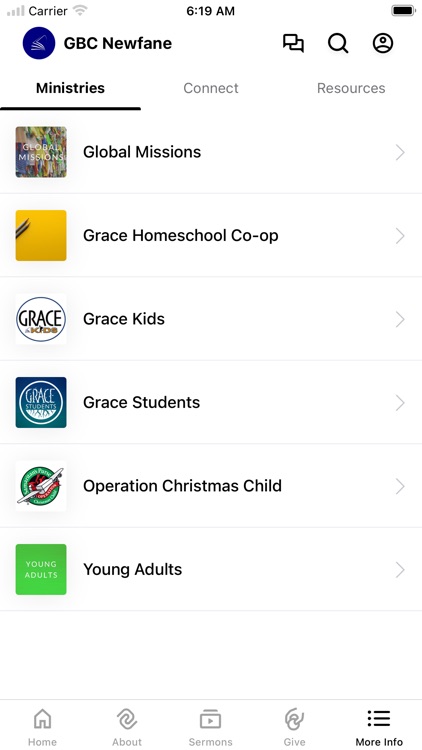 Grace Bible Church, Newfane screenshot-3