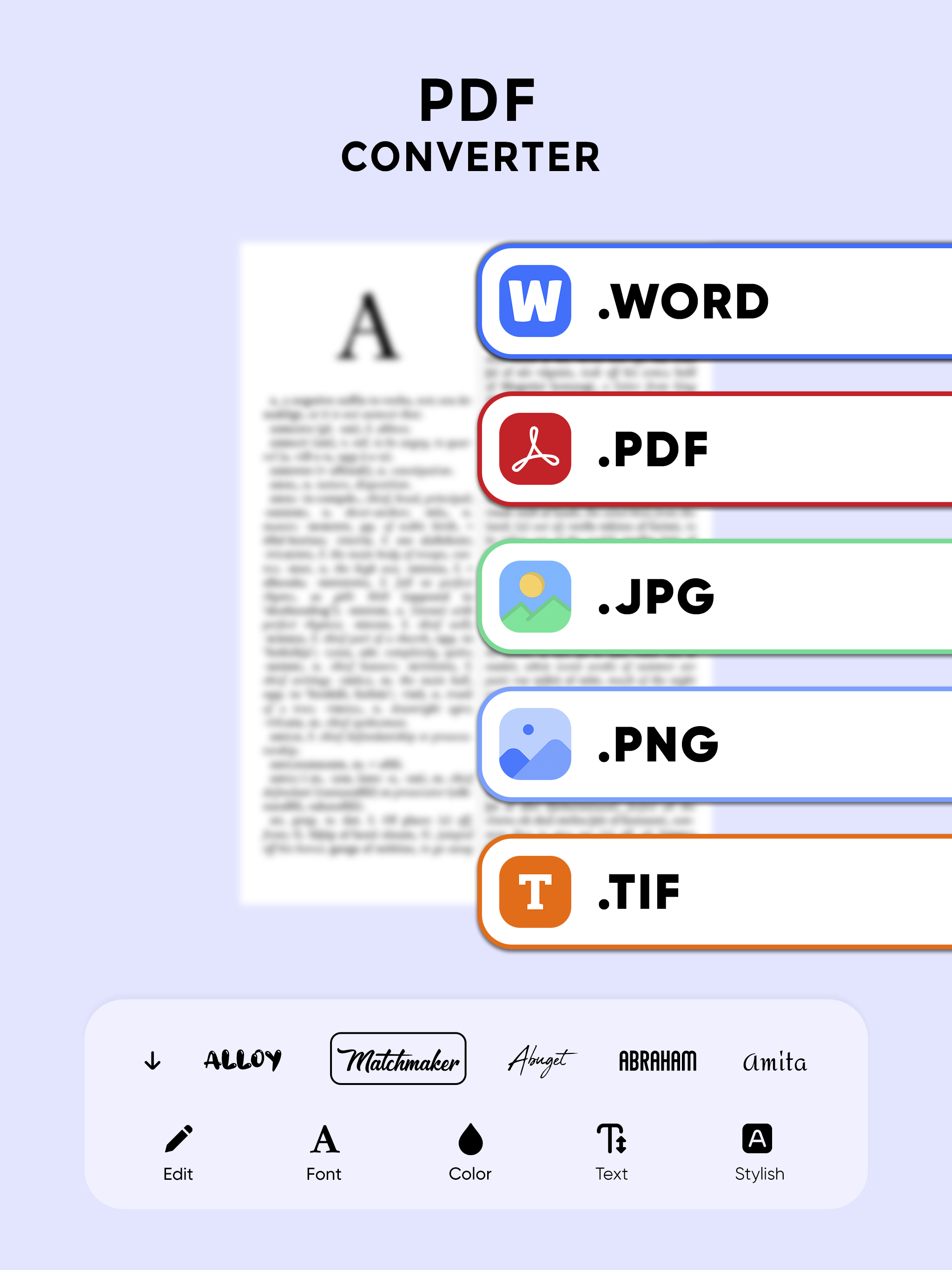 PDF Converter, Editor PDFForge