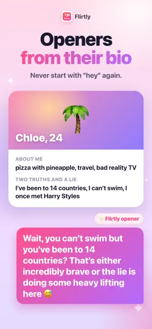 Flirtly: Rizz AI Dating Coach screenshot 4