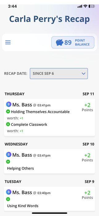 LiveSchool Student Screenshot 2 of 5