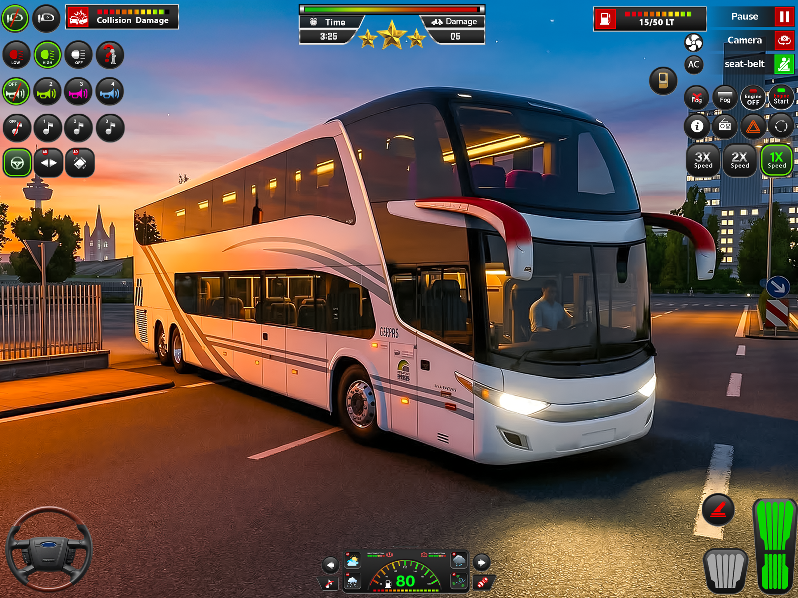 Bus Driving Simulator Game 3D. screenshot 13