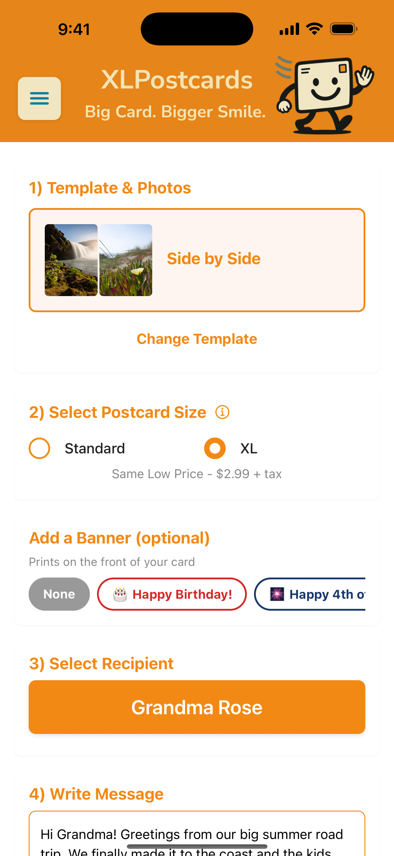 XLPostcards screenshot 3