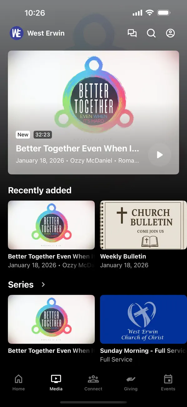 Screenshot #2 pour West Erwin Church of Christ