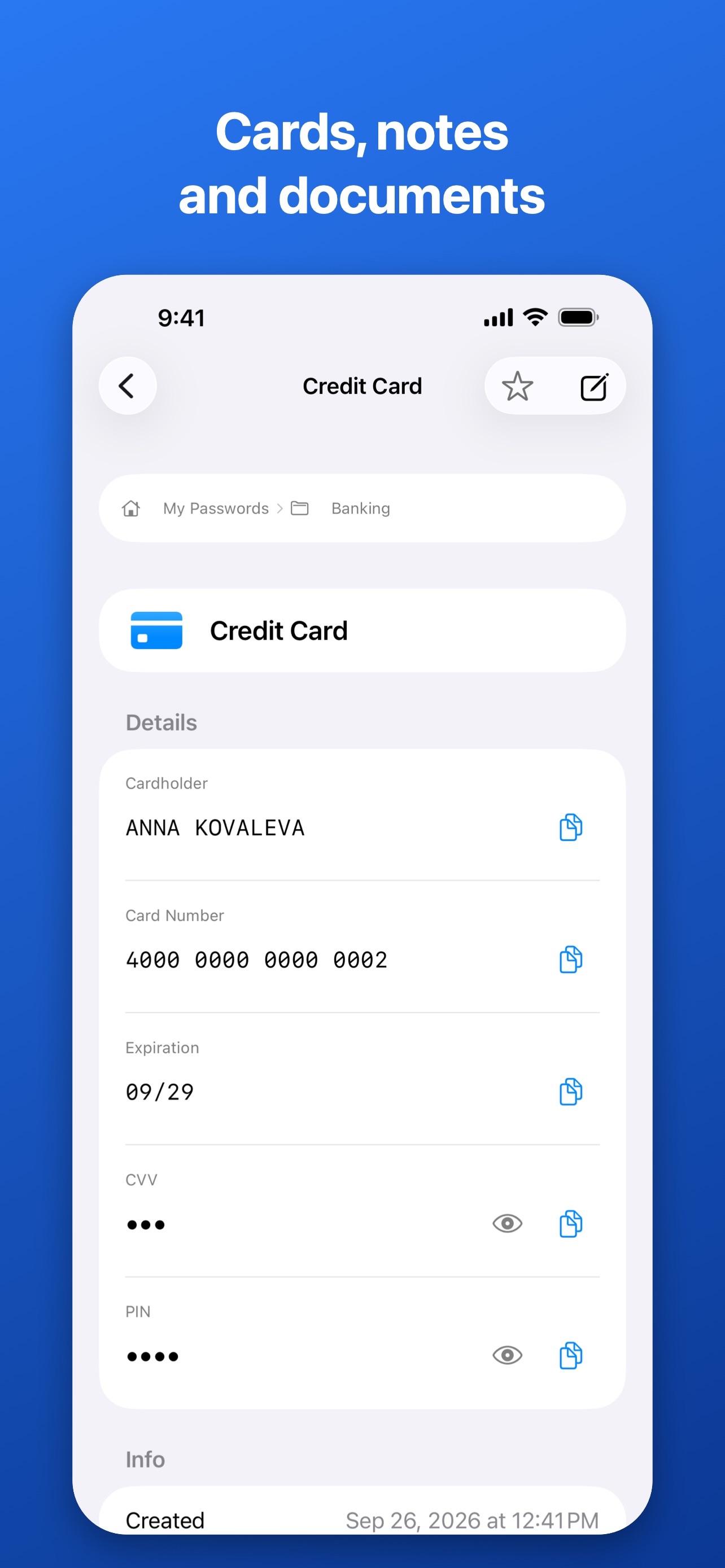 Screenshot 4 of LuxaPass - Password manager