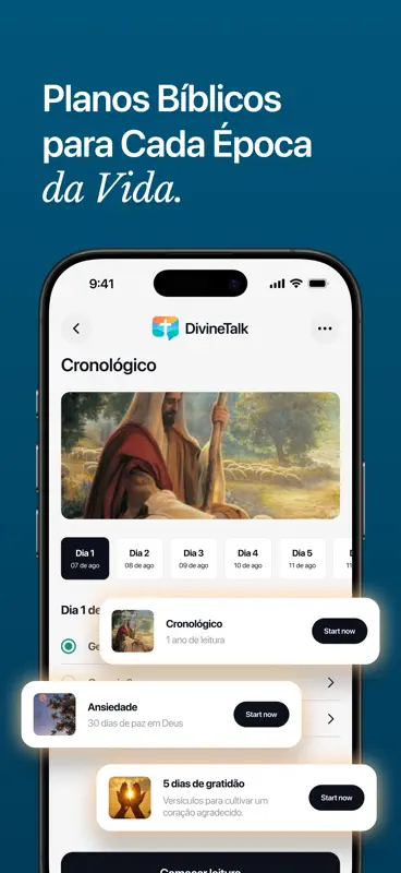 DivineTalk - Tracker Bíblico screenshot 2 of 6
