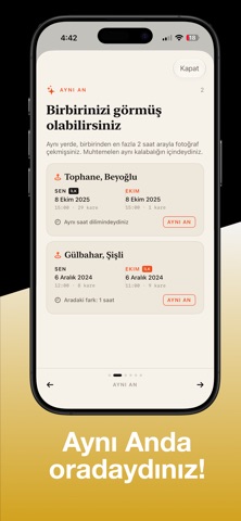 Denk: Hiç karşılaştık mı? iPhone screenshot 3