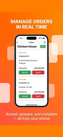 QEats Partner screenshot