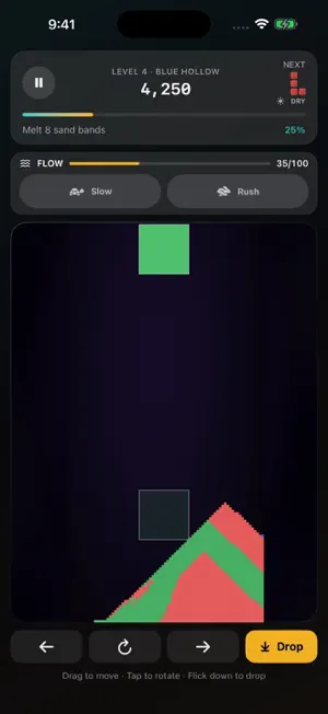 Rocky: Falling Sand Puzzle screenshot 2